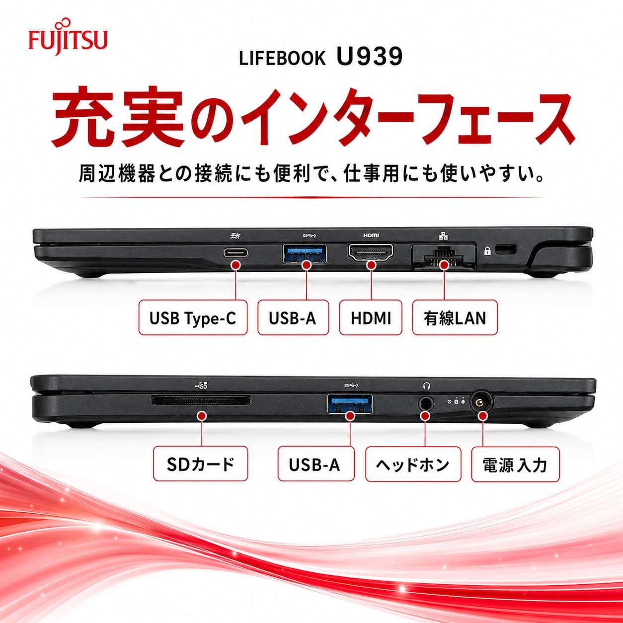 Amazon.co.jp: 【整備済み品】富士通 ノートパソコン LIFEBOOK U939